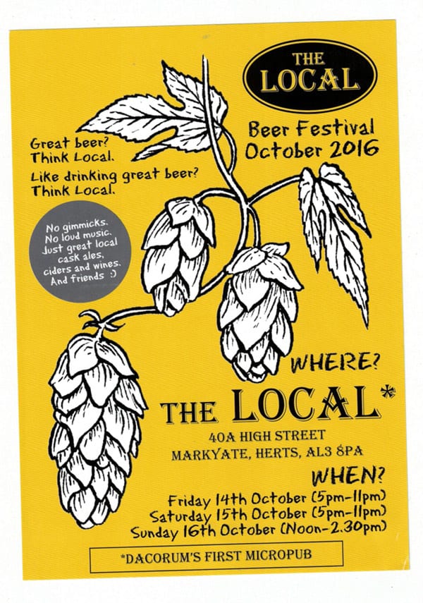 The Local Beer Festival 2016 Markyate